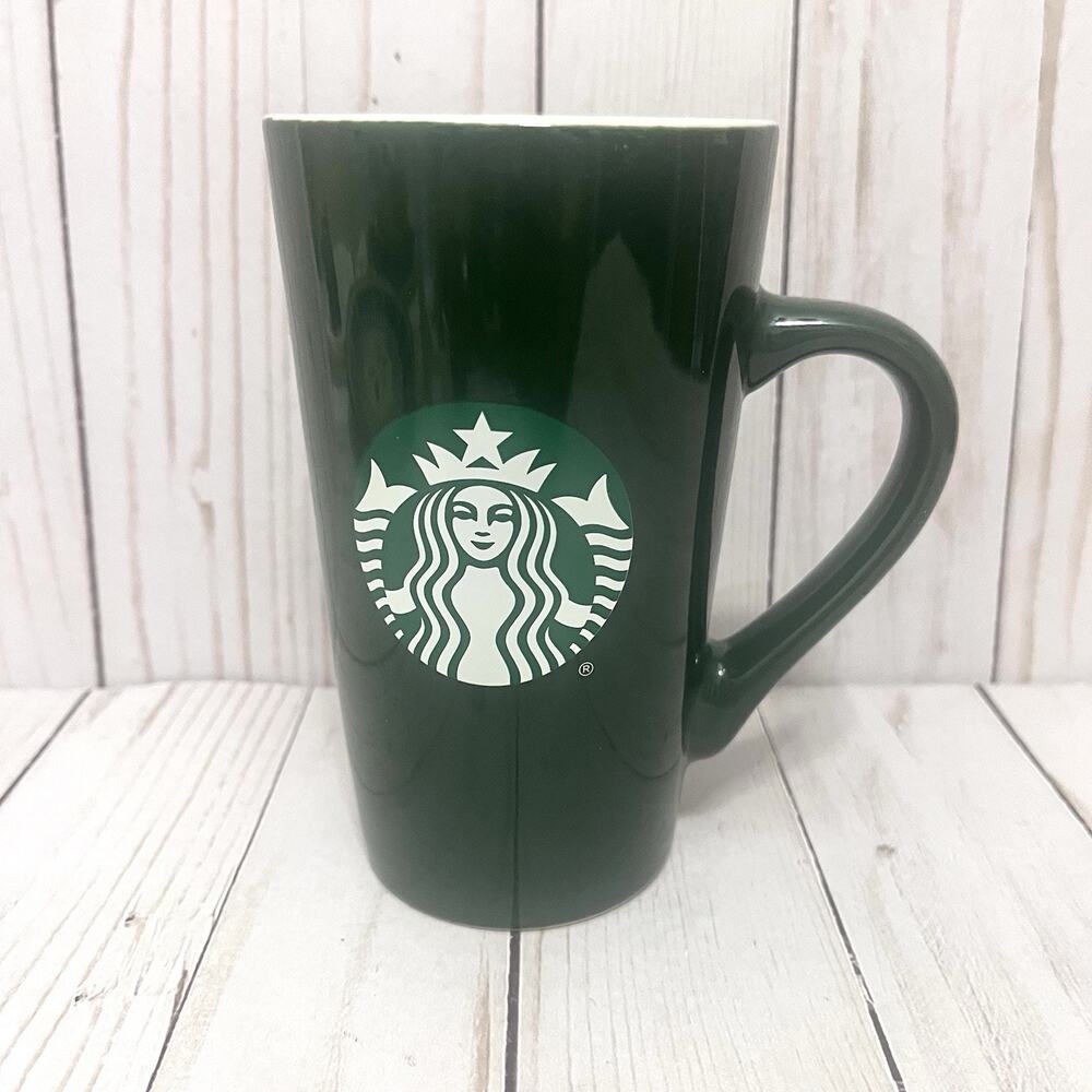 Starbucks Signature Green with Siren Logo Ceramic 16oz Coffee/Tea Mug 2020